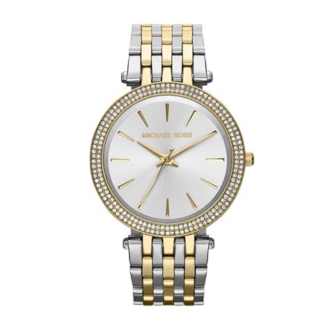 michael kors damenuhr silber gold|Michael Kors gold watches.